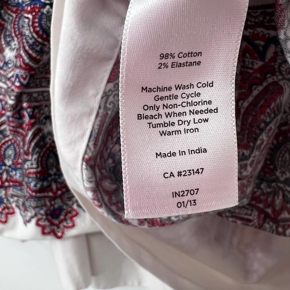 Talbots Woman Plus Size 16W Pleated Skirt Boho Summer - Picture 5 of 8